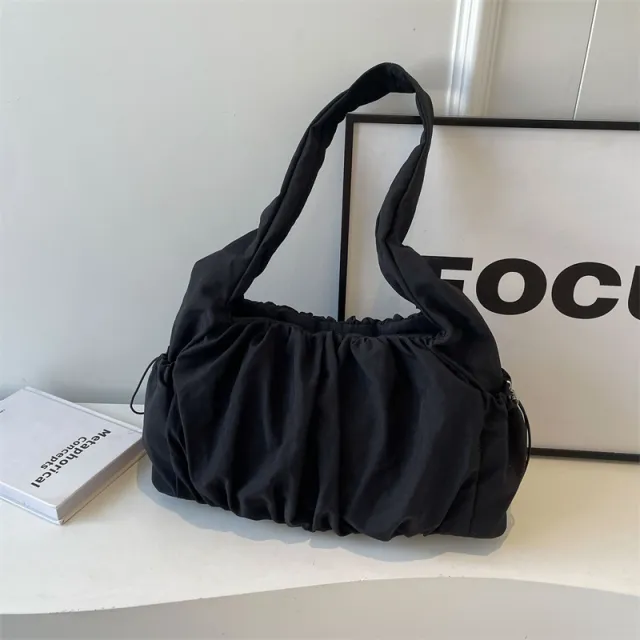 Ladies New Fashion Personalized Tote Cloth Bag Black - Shop at LoveMi