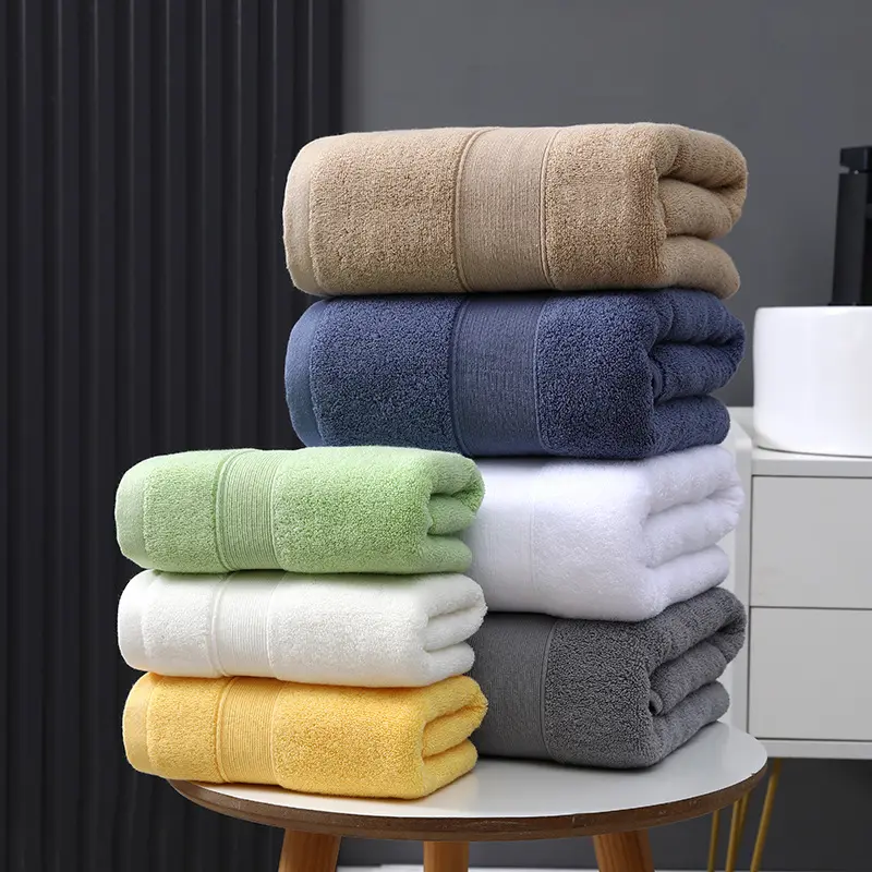 Pure Cotton Thickening And Quick-drying Absorbent Bath