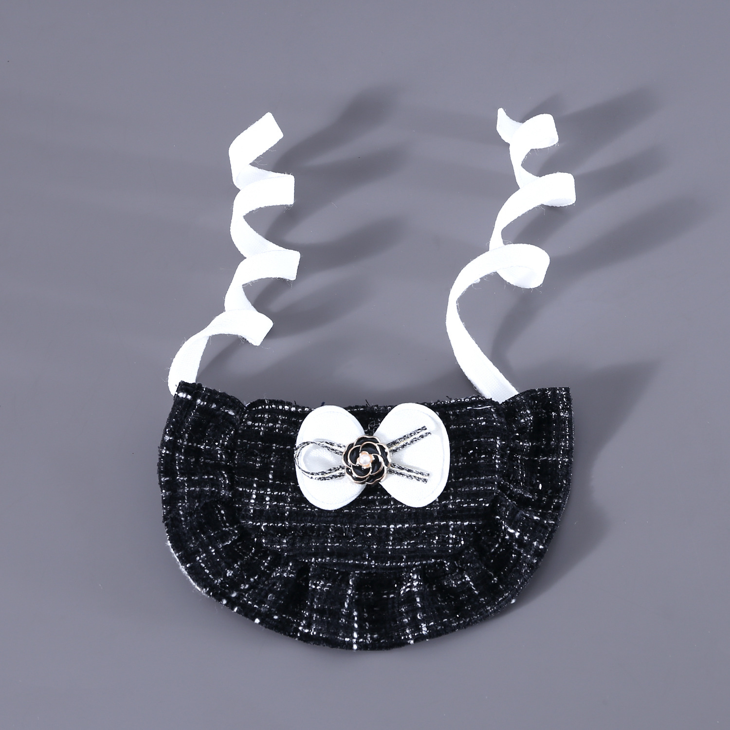 Black Bow Bib