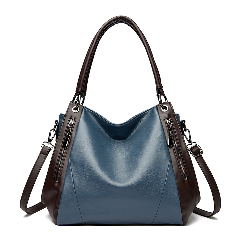 A Simple Versatile Soft-leather Tote Bag