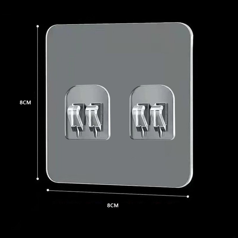 7x7 transparent double claws