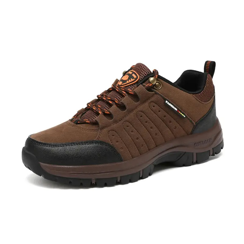 Mens And Womens Autumnwinter Leather Hiking Shoes Lightweight Outdoor Sports
