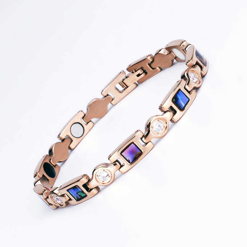 Women's Rhinestone Titanium Steel Bracelet