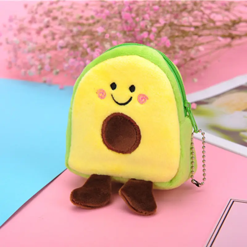 Children's New Avocado Fruit Coin Purse