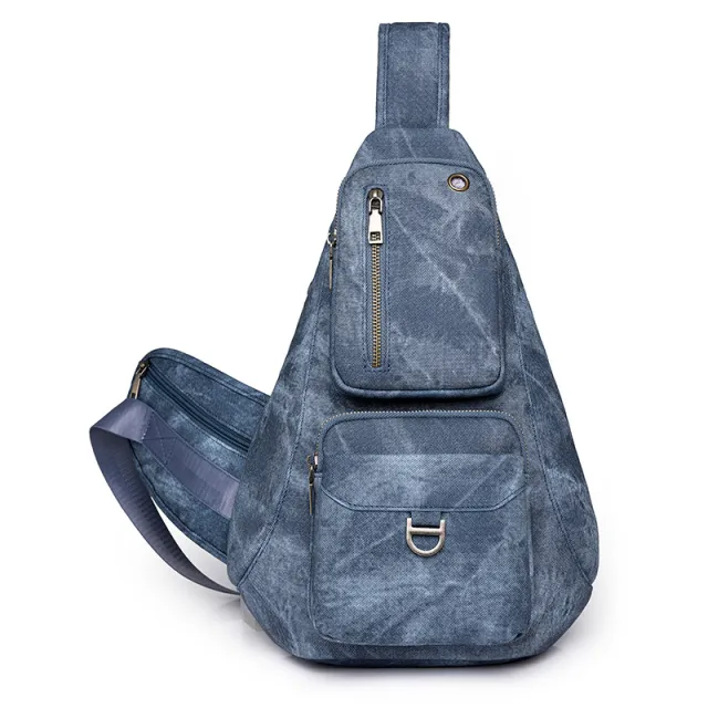 Women's Shoulder Messenger Bag Multi functional Travel Blue - Shop at LoveMi
