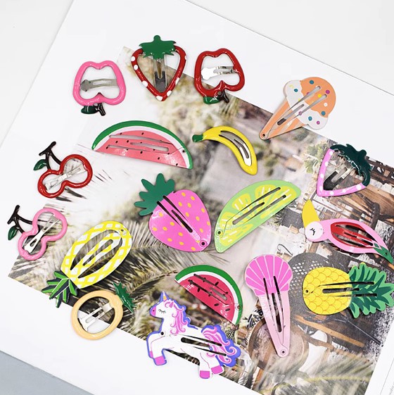 Title 5, Cute Printed Animal Hair Clip Headwear