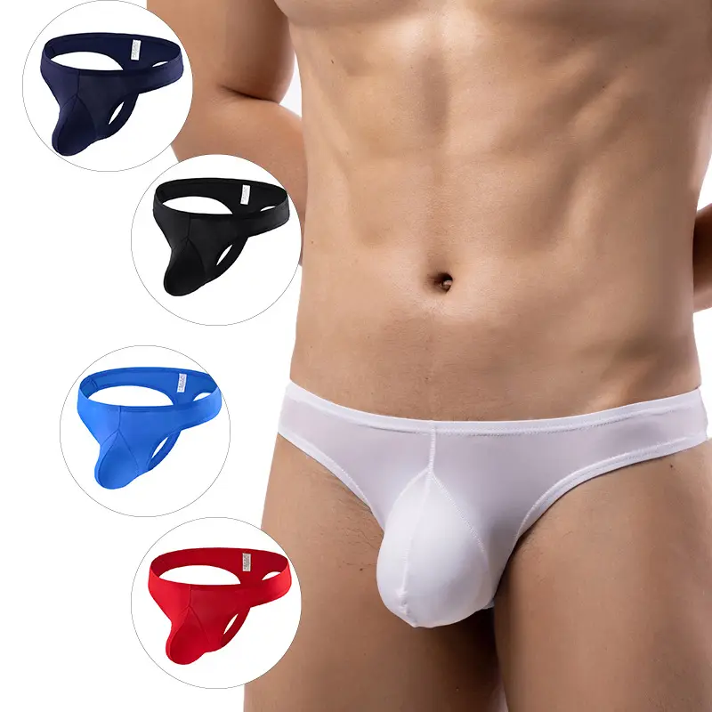 Men's Low Waist Ice Silk Summer Youth