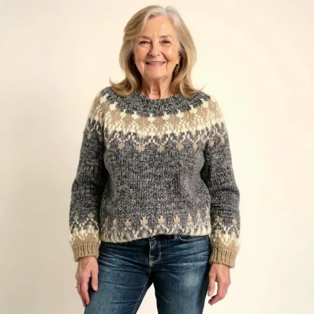 Turtleneck Loose Multicolor Fashion Pullover Sweater Color 8763 - Shop at LoveMi