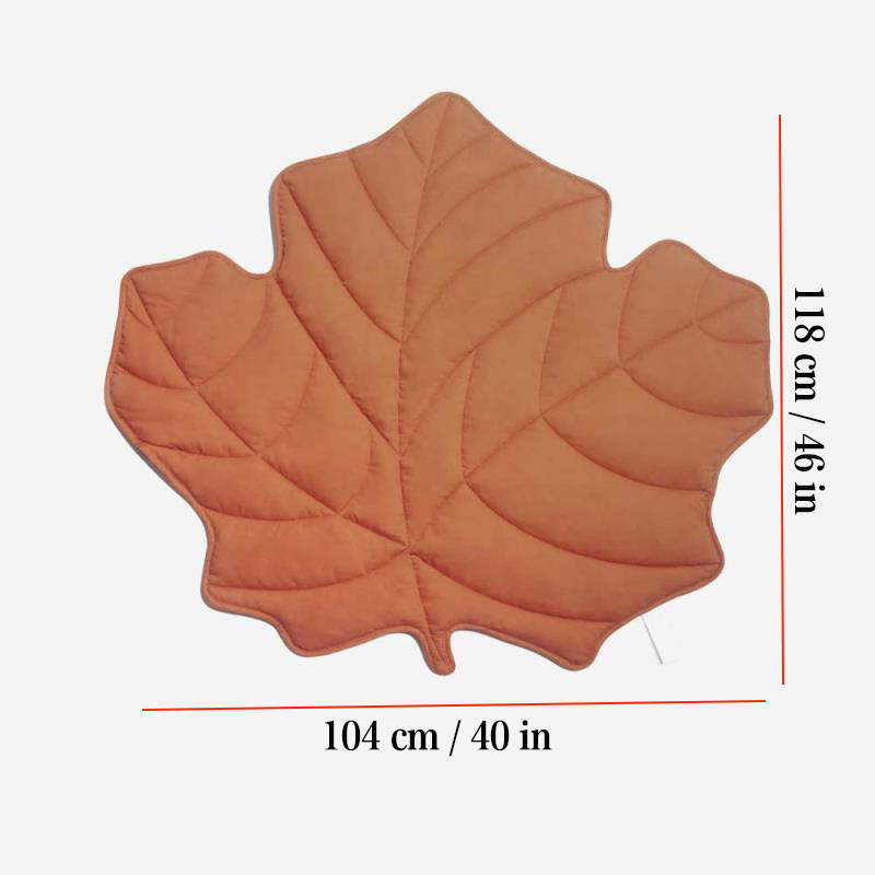 Maple Leaf Red 40 × 46 In