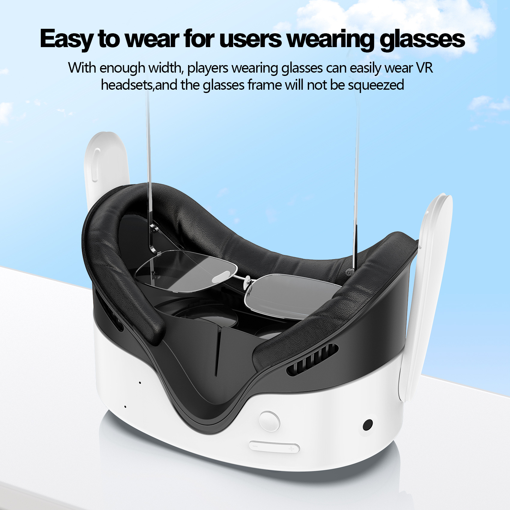 Light-blocking Eye Mask With A Face Mask Bracket Compatible With The Meta Quest 3S