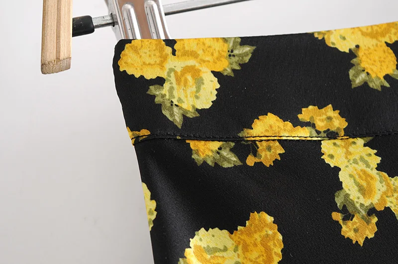 Title 7, Dames midi rok met vintage bloemenprint, stijlv...