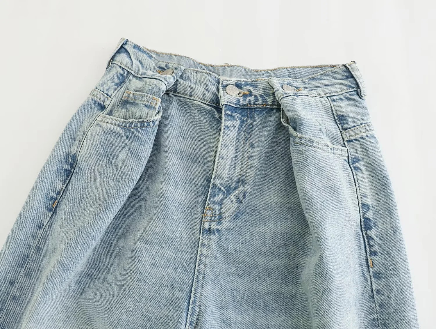 Retro Lapels Denim Jacket Coat