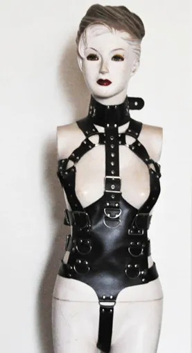 Reinforced Waist Neck Handcuffs Arm Cuff One piece Belly Band Black - Shop at LoveMi