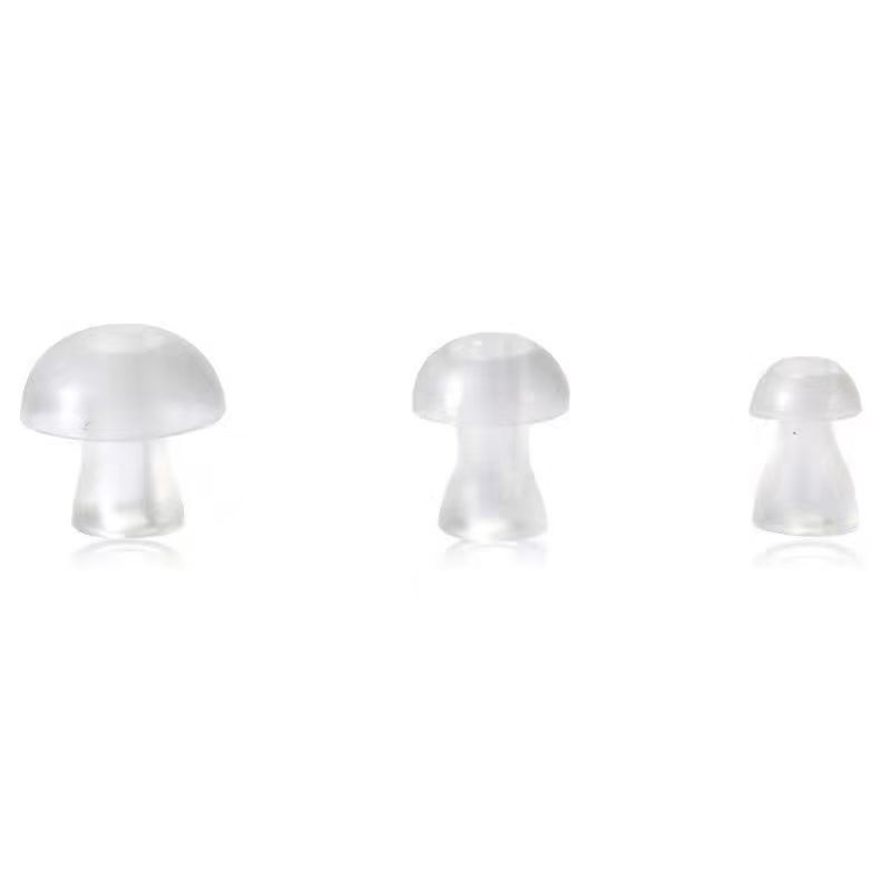 Round Mushroom-head Silicone Dome Earplugs