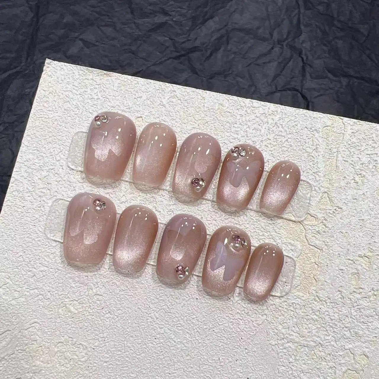 Real Shot Wear Armor Handmade Finished Nail Beauty