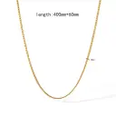 Personalized DIY Vacuum-Plated Stainless Steel Necklace view 16