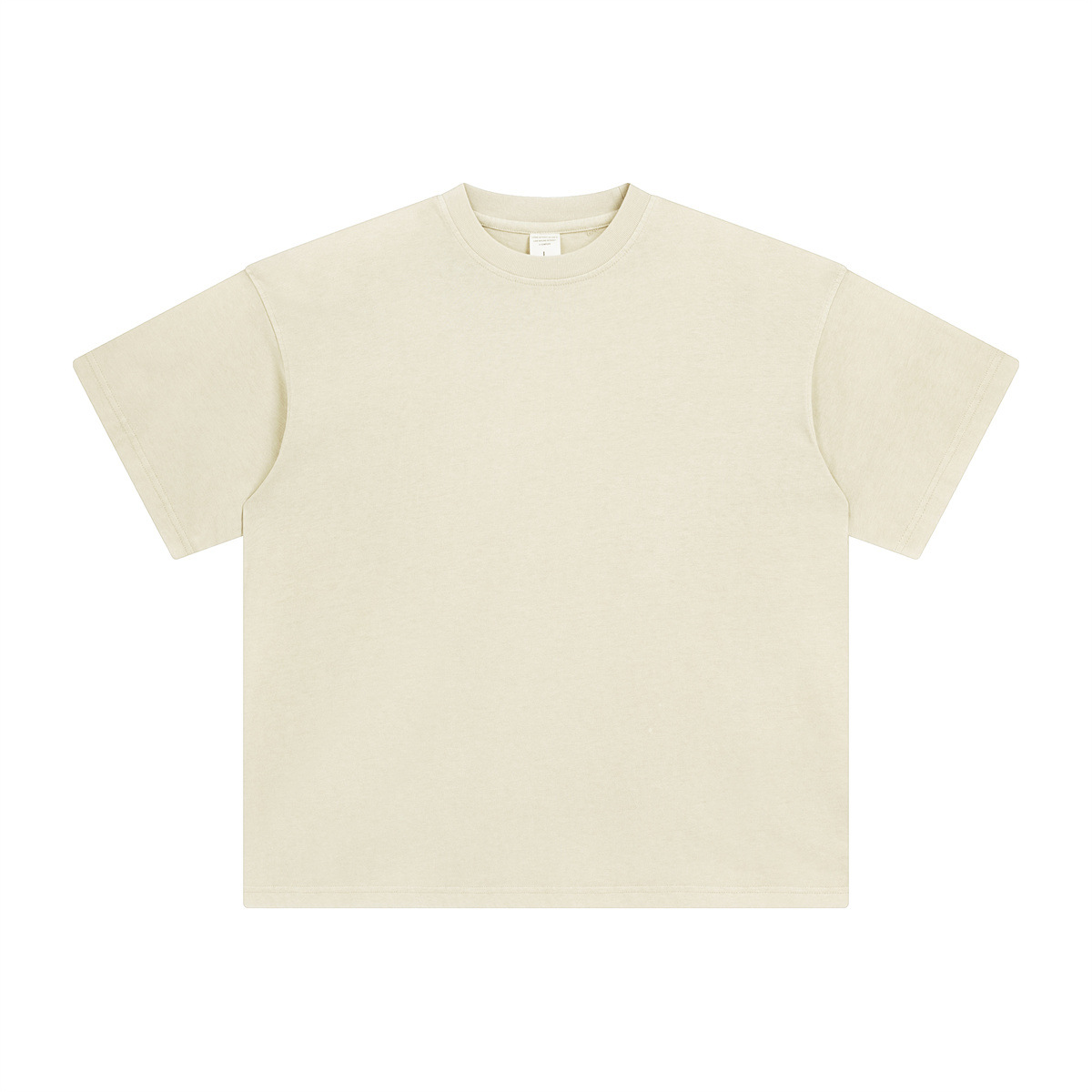 Short Sleeve Washed Apricot