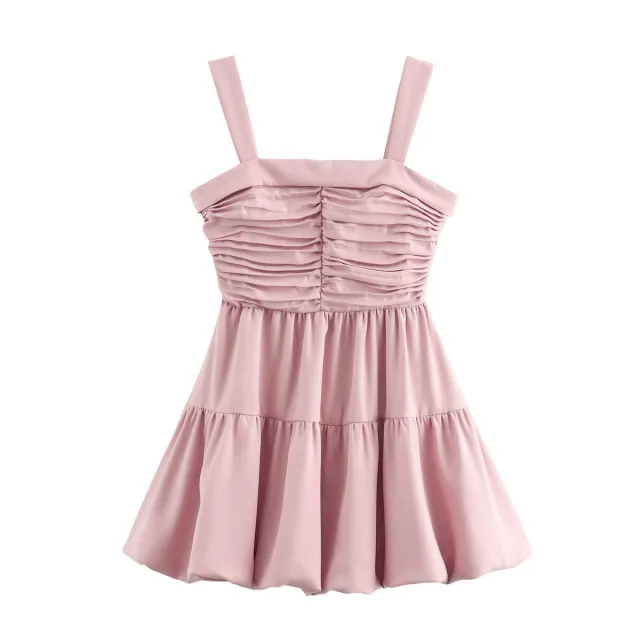 Stylish Pendant Balloon Mini Skirt Pink - Shop at LoveMi