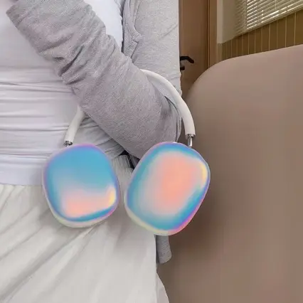 Korean-style Vibrant Matte Case For Headphones