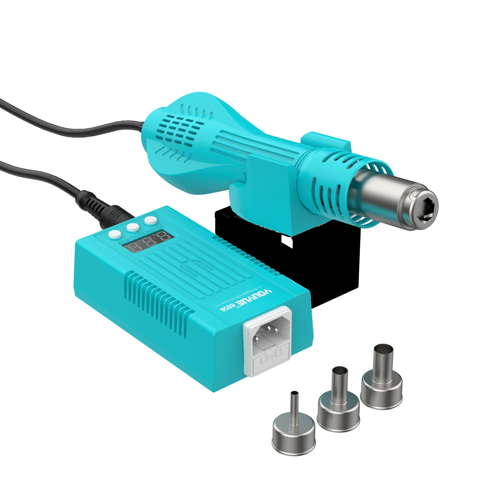 Title 1, Portable Desoldering Station Brushless Fan Heat...