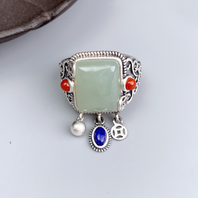 Sterling Silver Square Ring, picture 4 of 4