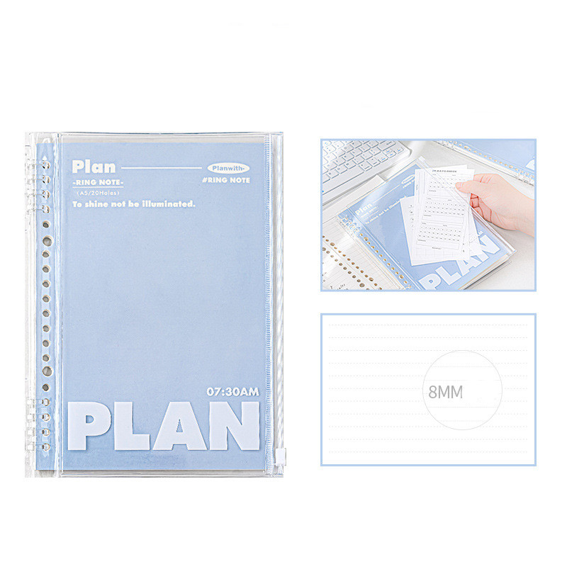 A5 Can Store Loose Spiral Notebook - Image 4