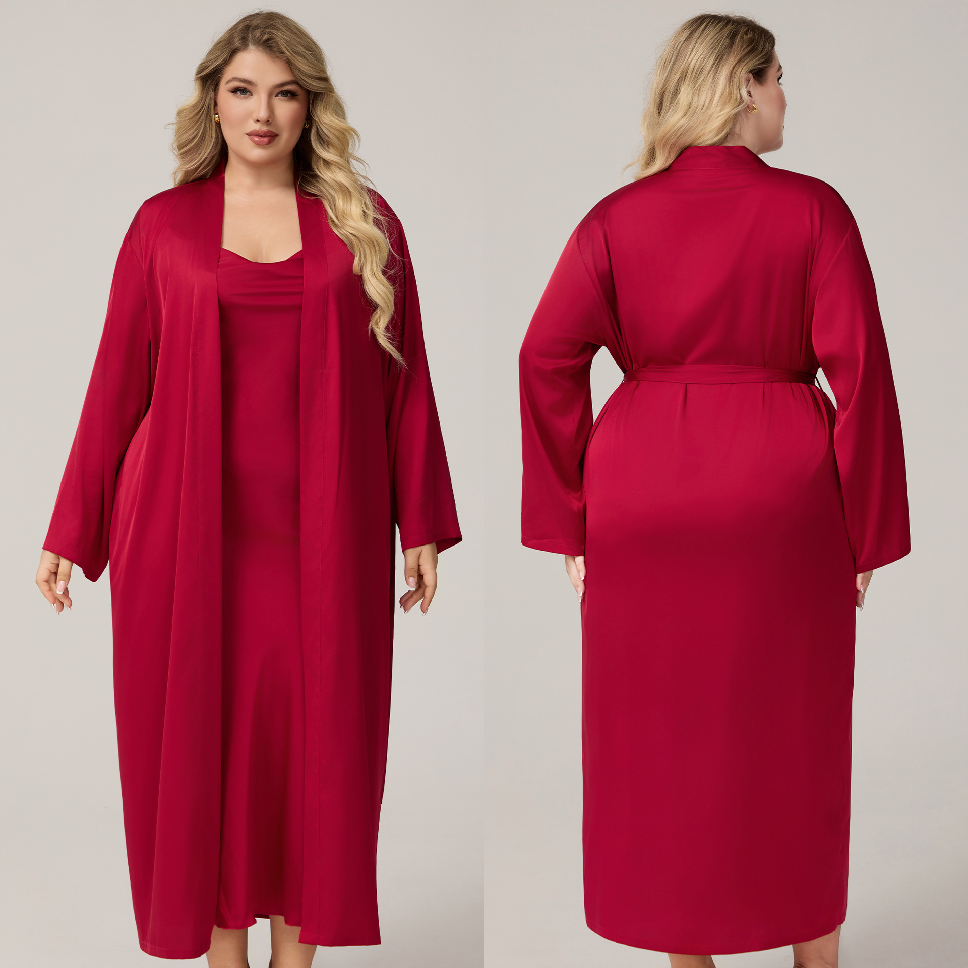 Swing Collar Long Women's Comfortable Homewear