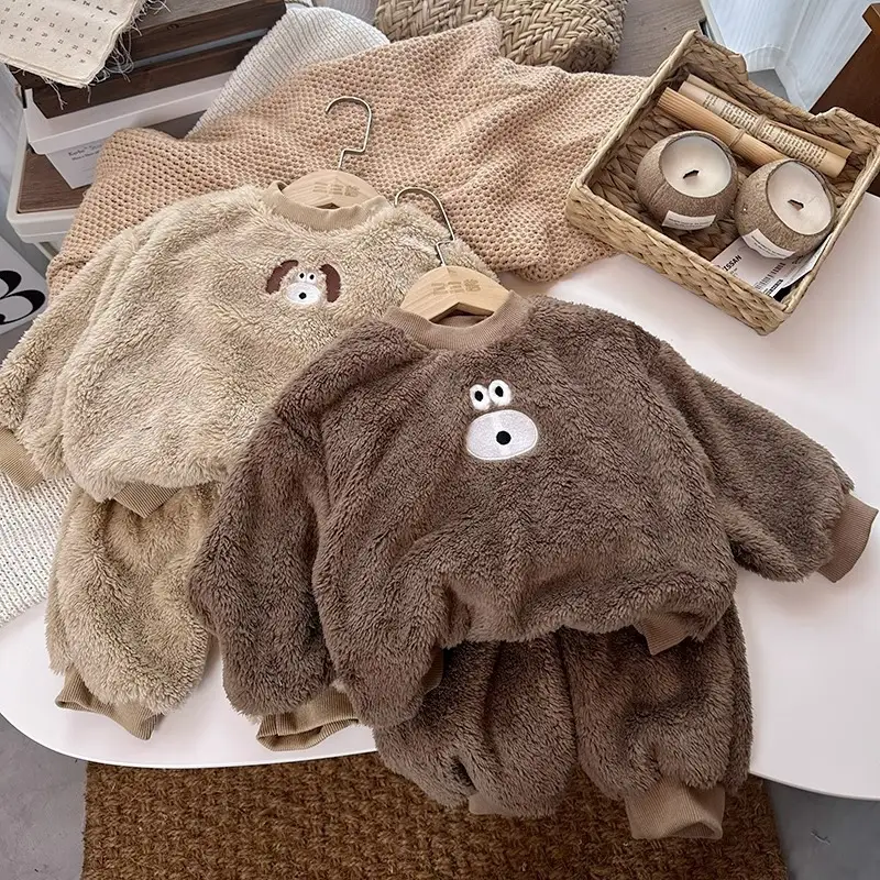 Korean Style Male And Female Children's Loungewear Baby Girl