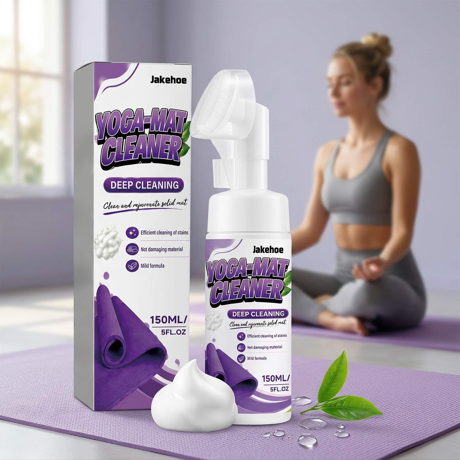 Yoga Mat Sports Equipment Stain And Sweat Remover