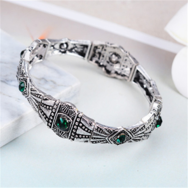 Title 6, Unisex Geometric Boho Vintage Alloy Bracelet