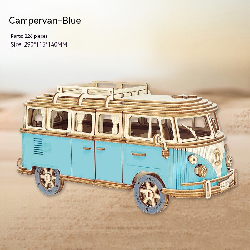 Blue Camper