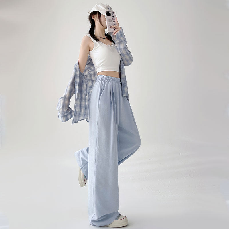 Baggy Wide-leg Trousers In A Relaxed Slouchy Styleperfect For Petite Figures And Great For Concealing Curves product image