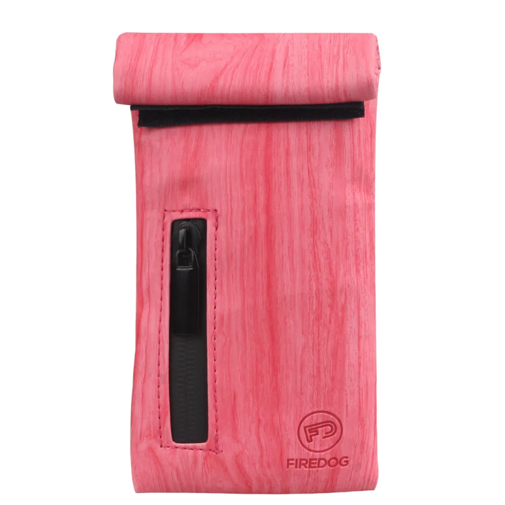 Hot Mining Portable Folding Deodorant Cigarette Bucket Bag - Pink