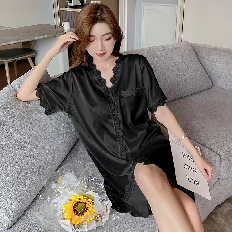 Nightdress LY22 Black