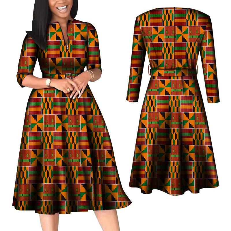 Women's Cotton African Cross-border Printed Party Clothing