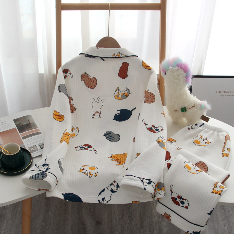 Title 2, New Style Cotton Air Layer Home Service Cute Cat