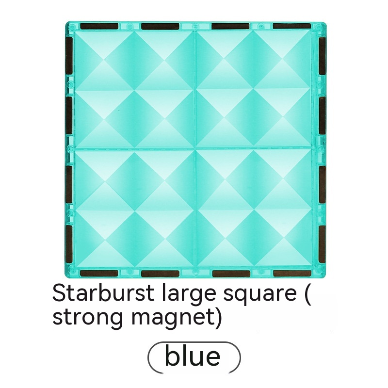 Asterism Large Square Cyan