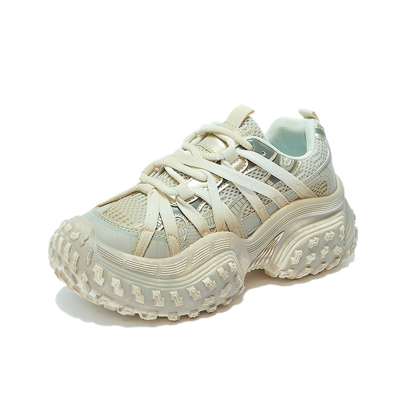 Chunky Lace-Up Sneakers