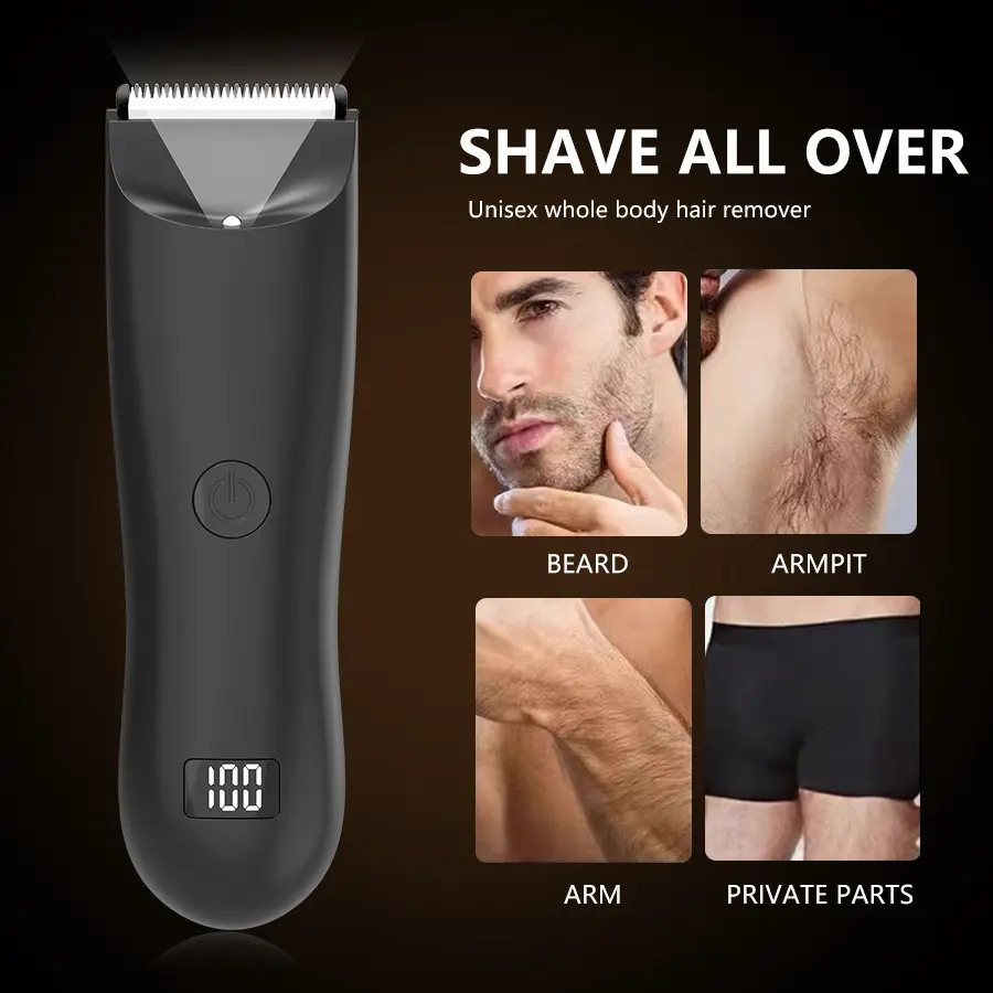 Electric Private Parts Lady Shaver Guard Security