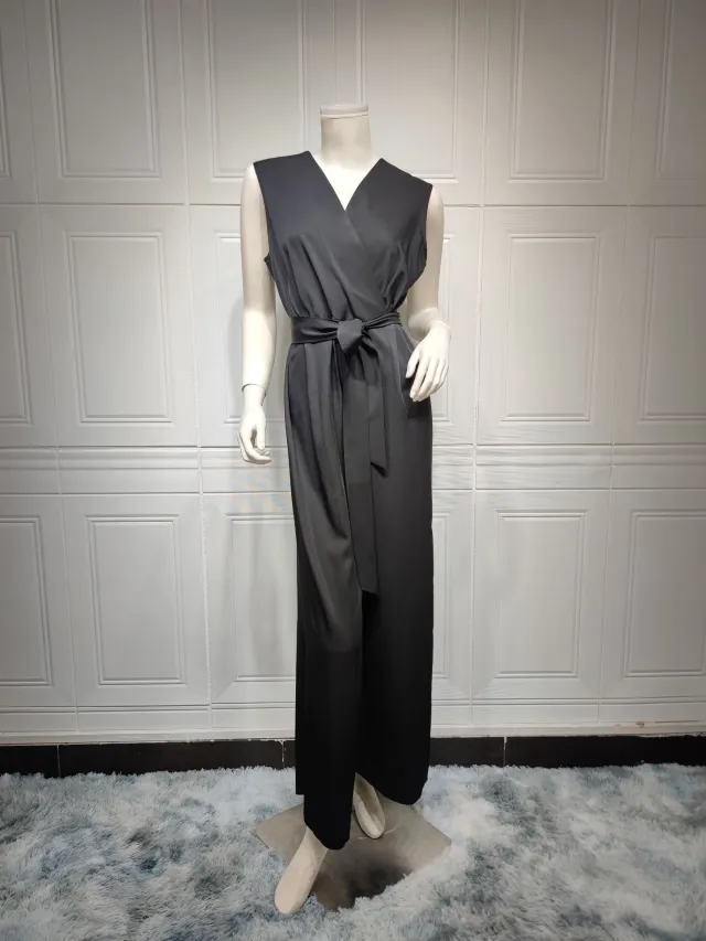 Muslim Cardigan Coat Chiffon Patchwork Black - Shop at LoveMi