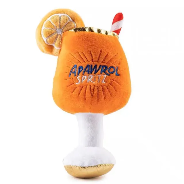 Chew Squeaky Dog Toys Cute Pet Dog Sound Cup Toy Puppy Pet Supplies Interaction Dog Toys Supplies Yellow Wine Glass - Shop at LoveMi