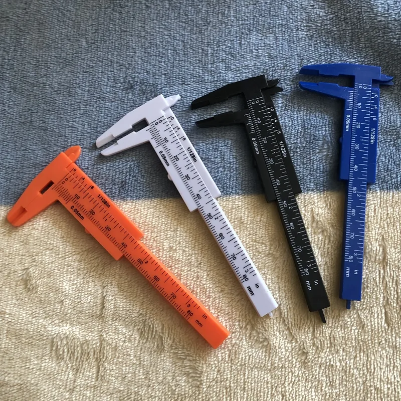 Ruler Double Scale Plastic Measuring Button Accessories Length