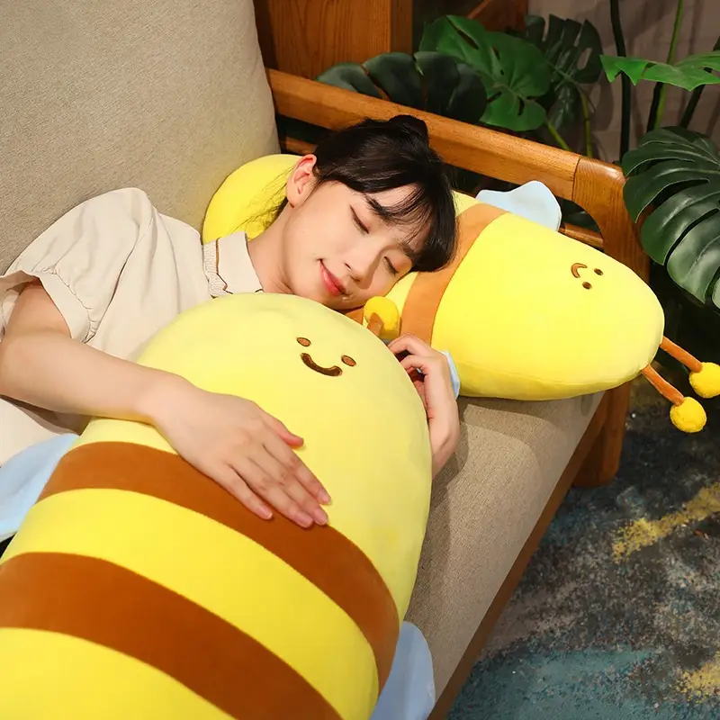 Bee Long Lumbar Support Pillow Leg-supporting Sleeping Pillow