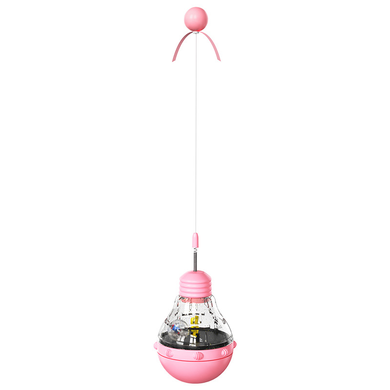 Bulb Tumbler Cat Toy Pink