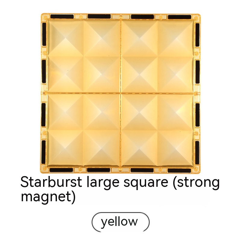 Asterism Large Square Yellow