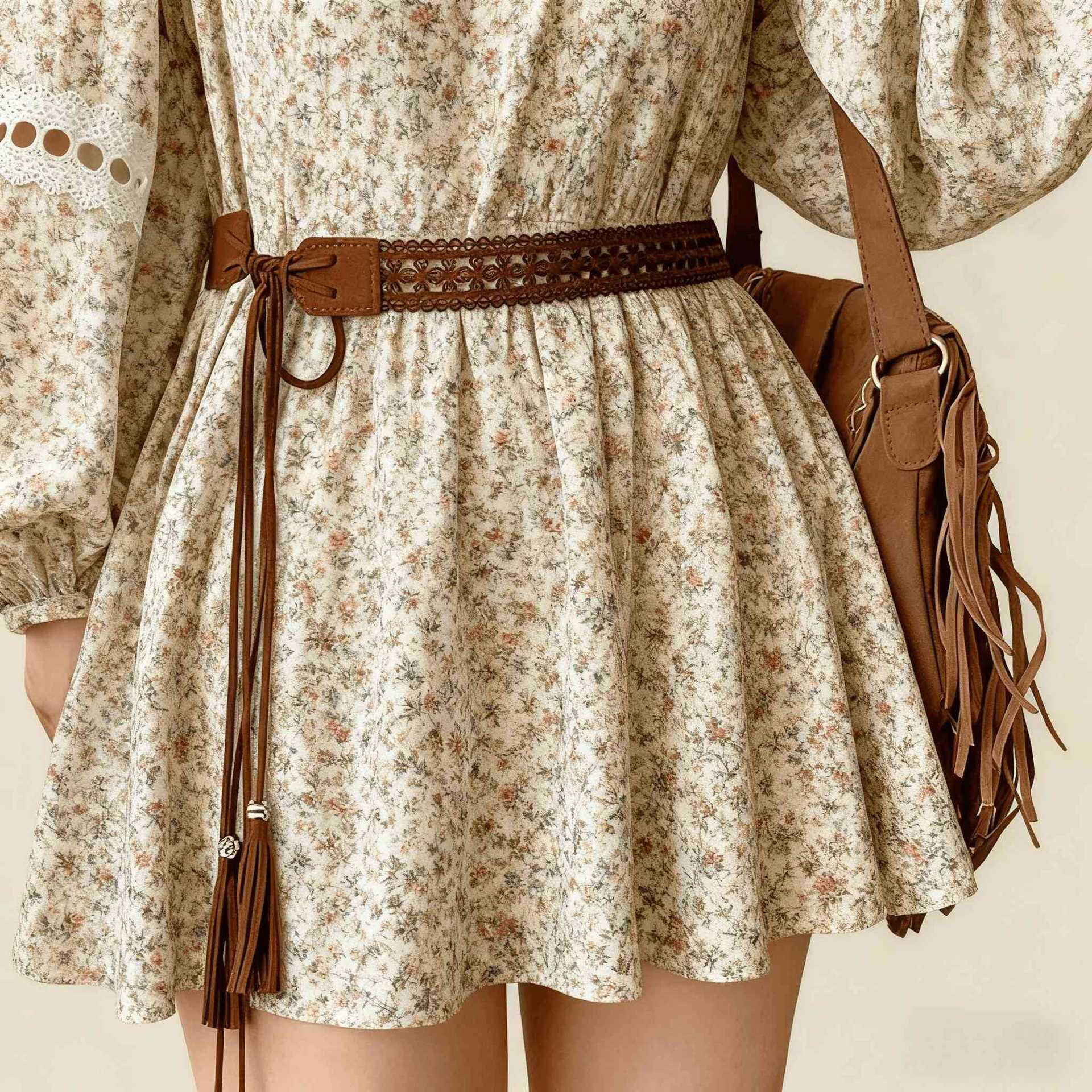 Ethnic Style Woven Belt