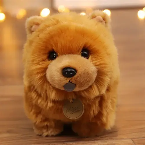 Creative Cartoon Home Furnishings Chow Chow Plush Toy Dog