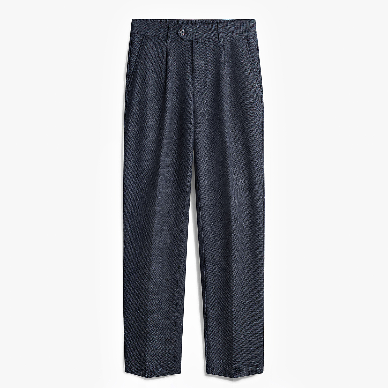 Spring Summer New Arrival Straight-Leg Business Mens Loose Cotton-Linen Casual Dress Trousers thumbnail 4