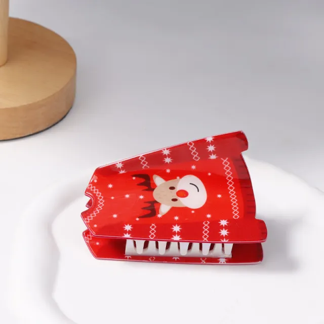 Christmas Headwear Hair Clip Deer Bighead - Shop at LoveMi