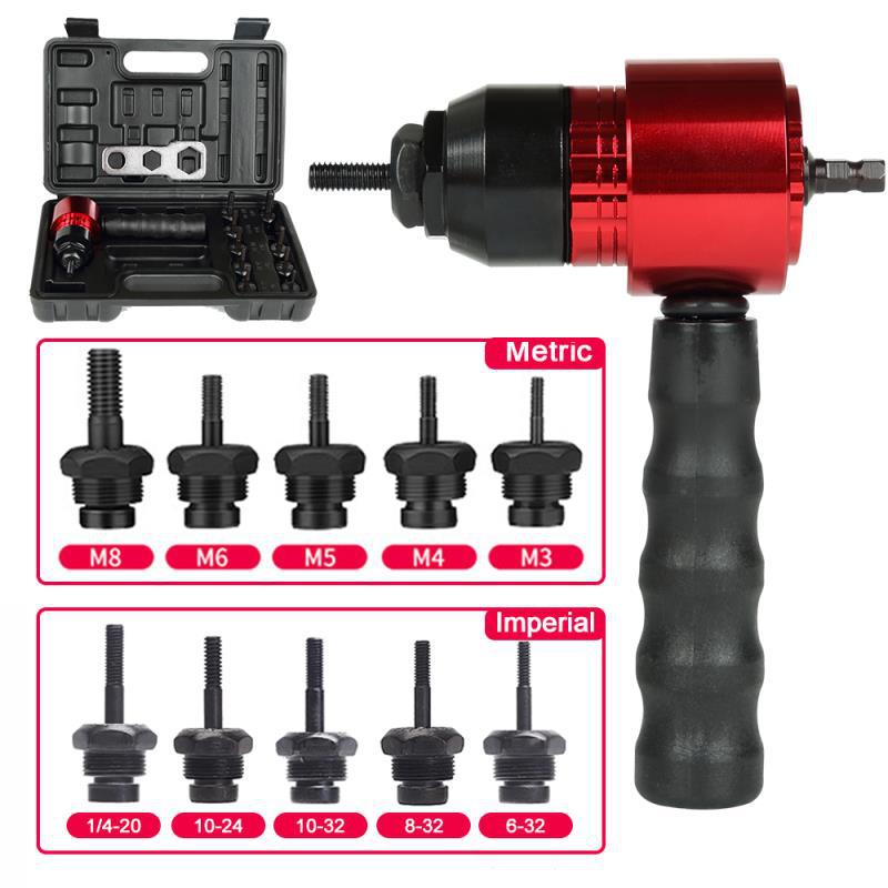Electric Rivet Gun Head For Hand Drills 4